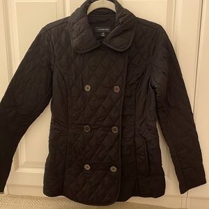 Lands End Double breasted peacoat style jacket sz xs 2-4
